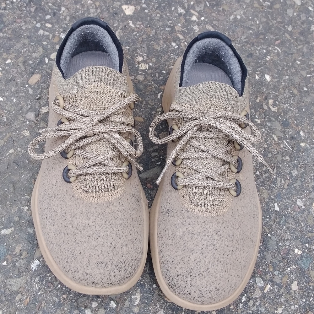 allbirds WD2 Merino Wool Shoes Sneakers Athletic Womens 9.5 Tan